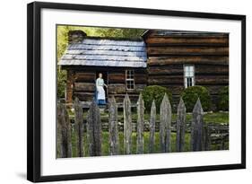 Traditional Dress, Mountain Farm Museum, Great Smoky Mountains National Park, North Carolina, USA-null-Framed Photographic Print