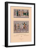 Traditional Dress of Medieval Europe-Racinet-Framed Art Print