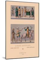 Traditional Dress of Medieval Europe-Racinet-Mounted Art Print