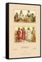 Traditional Dress of Northern Africa-Racinet-Framed Stretched Canvas