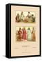 Traditional Dress of Northern Africa-Racinet-Framed Stretched Canvas