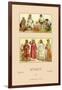 Traditional Dress of Northern Africa-Racinet-Framed Art Print