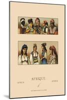 Traditional Dress of Northern Africa-Racinet-Mounted Art Print