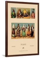 Traditional Dress of Persia-Racinet-Framed Art Print