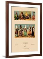 Traditional Dress of Persia-Racinet-Framed Art Print