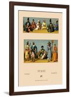 Traditional Dress of Persia-Racinet-Framed Art Print