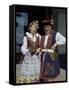 Traditional Dress, Poland-Adina Tovy-Framed Stretched Canvas