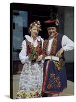 Traditional Dress, Poland-Adina Tovy-Stretched Canvas