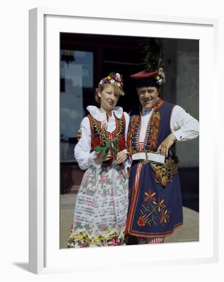 Traditional Dress, Poland-Adina Tovy-Framed Photographic Print