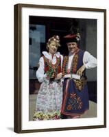 Traditional Dress, Poland-Adina Tovy-Framed Photographic Print