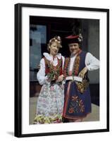 Traditional Dress, Poland-Adina Tovy-Framed Photographic Print