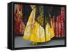 Traditional Dresses, Las Fallas Fiesta, Valencia, Spain, Europe-Rob Cousins-Framed Stretched Canvas