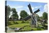 Traditional Dutch Windmill, Zuiderzee Open Air Museum, Lake Ijssel-Peter Richardson-Stretched Canvas