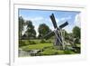 Traditional Dutch Windmill, Zuiderzee Open Air Museum, Lake Ijssel-Peter Richardson-Framed Photographic Print