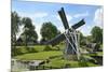 Traditional Dutch Windmill, Zuiderzee Open Air Museum, Lake Ijssel-Peter Richardson-Mounted Photographic Print