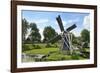 Traditional Dutch Windmill, Zuiderzee Open Air Museum, Lake Ijssel-Peter Richardson-Framed Photographic Print