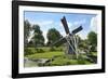 Traditional Dutch Windmill, Zuiderzee Open Air Museum, Lake Ijssel-Peter Richardson-Framed Photographic Print