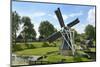 Traditional Dutch Windmill, Zuiderzee Open Air Museum, Lake Ijssel-Peter Richardson-Mounted Photographic Print