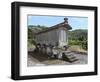 Traditional Elevated Stone Granary (Espigueiro), Used for Storing Corn, Close to the Village of Soa-Stuart Forster-Framed Photographic Print