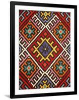 Traditional embroidery, Zakarpattia Oblast, Transcarpathia, Ukraine-Ivan Vdovin-Framed Photographic Print