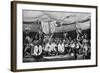 Traditional Enemies Assembled at a Peace Conference in Claudetown, Sarawak, C1899-Charles Hose-Framed Giclee Print