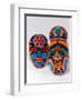 Traditional Ethnic Arts, Huichol Indian Beadwork, Huichol Mythology, Mexico-Russell Gordon-Framed Photographic Print