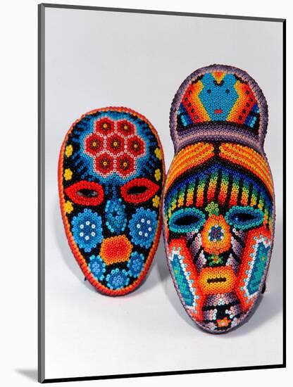 Traditional Ethnic Arts, Huichol Indian Beadwork, Huichol Mythology, Mexico-Russell Gordon-Mounted Photographic Print