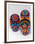 Traditional Ethnic Arts, Huichol Indian Beadwork, Huichol Mythology, Mexico-Russell Gordon-Framed Photographic Print