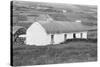 Traditional Farmhouse in County Donegal 1963-Staff-Stretched Canvas