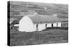 Traditional Farmhouse in County Donegal 1963-Staff-Stretched Canvas