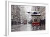 Traditional Fast Food of Istanbul on Beyoglu-mahmut enc-Framed Photographic Print