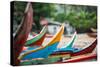 Traditional Fishing Boat in Sungai Pinang, Sumatra, Indonesia, Southeast Asia-John Alexander-Stretched Canvas