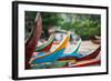 Traditional Fishing Boat in Sungai Pinang, Sumatra, Indonesia, Southeast Asia-John Alexander-Framed Photographic Print