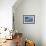 Traditional fishing boats and fishermens houses, Cefalu, Sicily, Italy, Europe-Marco Simoni-Framed Photographic Print displayed on a wall