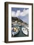 Traditional Fishing Boats in Marina Grande in Capri, Campania, Italy, Mediterranean, Europe-Martin Child-Framed Photographic Print