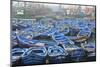 Traditional Fishing Boats in the Busy Fishing Harbour-Mauricio Abreu-Mounted Photographic Print