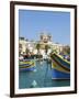 Traditional Fishing Boats, Marsaxlokk, Malta-Katja Kreder-Framed Photographic Print