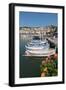 Traditional Fishing Boats Moored in the Harbour of the Historic Town of Cassis, Mediterranean-Martin Child-Framed Photographic Print