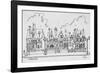 Traditional French homes, Cobourg, Normandy, France-Richard Lawrence-Framed Photographic Print