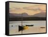 Traditional Galway Hooker, Roundstone Harbour, Connemara, Co, Galway, Ireland-Doug Pearson-Framed Stretched Canvas