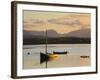 Traditional Galway Hooker, Roundstone Harbour, Connemara, Co, Galway, Ireland-Doug Pearson-Framed Photographic Print