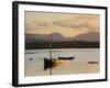 Traditional Galway Hooker, Roundstone Harbour, Connemara, Co, Galway, Ireland-Doug Pearson-Framed Photographic Print