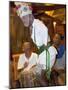 Traditional Garifuna Masked Dancer, Placencia, Stann Creek District, Belize-Merrill Images-Mounted Photographic Print