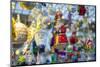 Traditional glass ornaments at Christmas Market, Bamberg, Germany-Jim Engelbrecht-Mounted Photographic Print