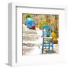 Traditional Greece Village Set-null-Framed Art Print