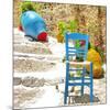 Traditional Greece Village Set-null-Mounted Art Print