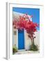 Traditional Greek Door on Sifnos Island, Greece-papadimitriou-Framed Photographic Print