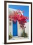 Traditional Greek Door on Sifnos Island, Greece-papadimitriou-Framed Photographic Print