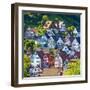 Traditional Half Timbered Buildings in Schiltach's Picturesque Medieval Altstad, Baden-Wurttemberg-Doug Pearson-Framed Photographic Print