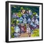 Traditional Half Timbered Buildings in Schiltach's Picturesque Medieval Altstad, Baden-Wurttemberg-Doug Pearson-Framed Photographic Print